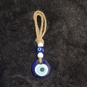 Blue Evil Eye Keychain